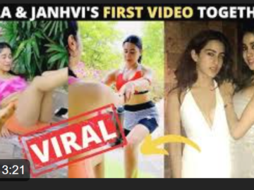 janhvi kapoor viral video