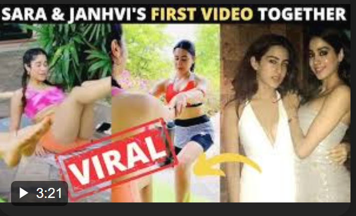 janhvi kapoor viral video