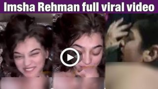 Sextape Of Pakistani Tiktoker “Imsha rehman” Svcking On A D!ck And Getting Fvcked Hard Leaked